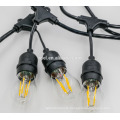 SL-1029 Vintage Edition Outdoor Commercial String Lights with Nostalgic Edison Bulbs